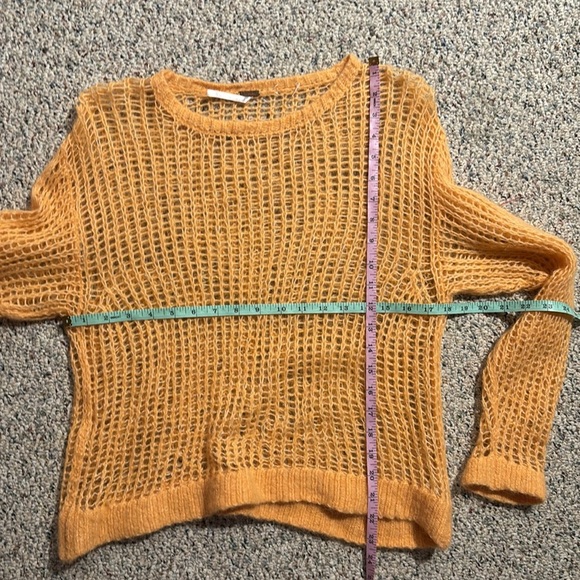 Free People Light & Lofty Pullover Sweater Alpaca Mango Orange Size XS - Picture 12 of 12